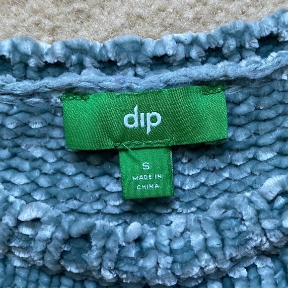 Dip Teal Long Sleeve Sweater Women's Small - Picture 3 of 3